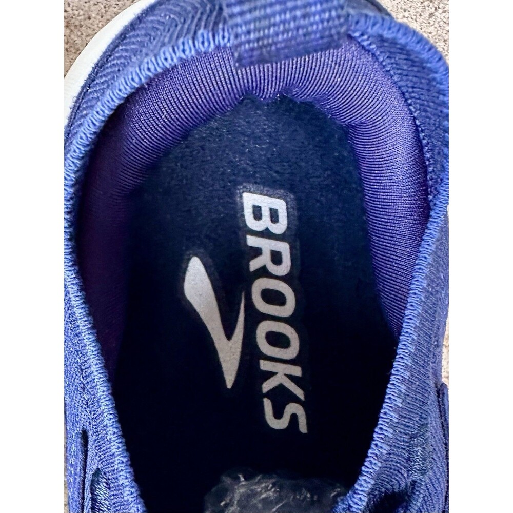 Brooks Glycerin StealthFit 21 Women’s 10 B Navy Blue Running Shoes 120410 - Picture 6 of 9